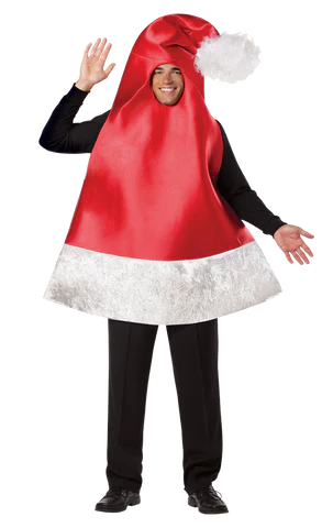 adult giant santa hat costume